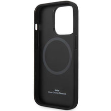 Заредете изображение във визуализатора на галерията – Case BMW BMHMP14X22RFGR iPhone 14 Pro Max 6.7" Burgundy/burgundy Leather Diamond Pattern MagSafe
