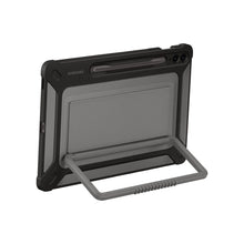Заредете изображение във визуализатора на галерията – Armored Outdoor Cover Case for Samsung Galaxy Tab S9 FE+ EF-RX510CBEGWW - black
