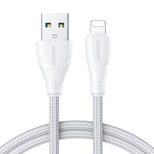 Заредете изображение във визуализатора на галерията – Joyroom cable USB - Lightning 2.4A Surpass Series 2 m white (S-UL012A11)
