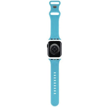 Заредете изображение във визуализатора на галерията – Hello Kitty Silicone Kitty Head strap for Apple Watch 38/40/41mm - blue
