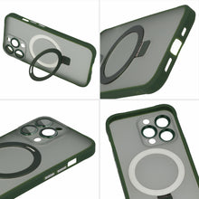 Заредете изображение във визуализатора на галерията – Tel Protect Magical Magsafe Stand Case for Iphone 11 Pro Max green
