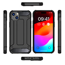 Заредете изображение във визуализатора на галерията – iPhone 15 Hybrid Armor case - blue
