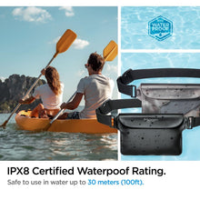 Заредете изображение във визуализатора на галерията – Spigen a620 universal waterproof waist bag 2-pack black - TopMag
