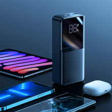 Заредете изображение във визуализатора на галерията – Joyroom power bank 22.5W 30000mAh PD QC3.0 AFC black (JR-QP193)
