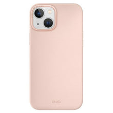 Заредете изображение във визуализатора на галерията – Uniq case Lino Hue iPhone 14 6.1" Magclick Charging pink/blush pink

