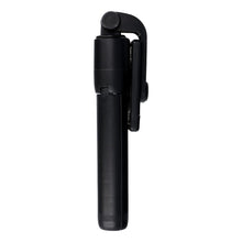Заредете изображение във визуализатора на галерията – Combo selfie stick with tripod and remote control bluetooth black R1
