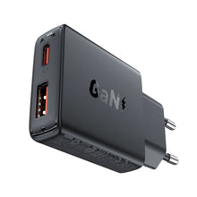 Заредете изображение във визуализатора на галерията – Acefast A69 PD 30W GaN USB-A USB-C wall charger - black
