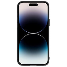 Заредете изображение във визуализатора на галерията – Nillkin CamShield Leather S Case iPhone 14 Pro cover with camera cover black
