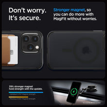 Заредете изображение във визуализатора на галерията – Spigen ULTRA HYBRID MAG MAGSAFE IPHONE 15 PRO FROST BLACK
