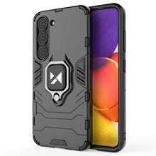 Заредете изображение във визуализатора на галерията – Wozinsky Ring Armor case for Samsung Galaxy S23+ armored cover magnetic holder ring black
