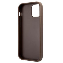 Заредете изображение във визуализатора на галерията – Guess GUHCP12S4GDBR iPhone 12 mini 5.4" brown/brown hardcase 4G Stripe
