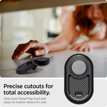 Заредете изображение във визуализатора на галерията – Spigen Rugged Armor case for Samsung Galaxy SmartTag 2 - matte black
