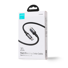 Заредете изображение във визуализатора на галерията – Joyroom cable USB C - Lightning 20W A10 Series 1.2 m black (S-CL020A10)
