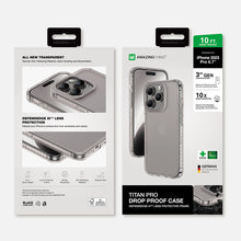 Заредете изображение във визуализатора на галерията – Amazing Thing Titan Pro Case IP156.7PTPGY for Iphone 15 Pro Max titanium
