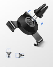 Заредете изображение във визуализатора на галерията – Ugreen car gravity holder for air supply ventilation grille gray (50564)
