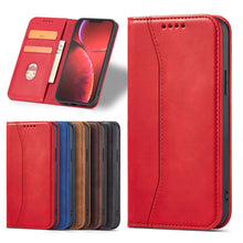 Заредете изображение във визуализатора на галерията – Magnet Fancy Case case for iPhone 14 Plus flip cover wallet stand red
