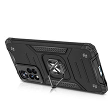 Заредете изображение във визуализатора на галерията – Wozinsky Ring Armor Tough Hybrid Case Cover + Magnetic Mount Xiaomi Redmi Note 11 Pro 5G (China) / Redmi Note 11 Pro + 5G (China) / Mi 11i (India) / Mi 11i HyperCharge / Poco X4 NFC 5G blue - TopMag
