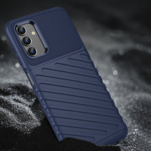Заредете изображение във визуализатора на галерията – Thunder Case flexible armored cover for Samsung Galaxy A13 5G blue - TopMag
