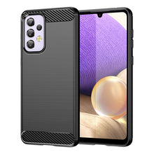 Заредете изображение във визуализатора на галерията – Carbon Case Flexible Cover Sleeve for Samsung Galaxy A33 5G black - TopMag
