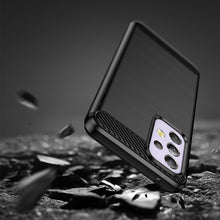 Заредете изображение във визуализатора на галерията – Carbon Case Flexible Cover Sleeve for Samsung Galaxy A33 5G black - TopMag
