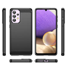 Заредете изображение във визуализатора на галерията – Carbon Case Flexible Cover Sleeve for Samsung Galaxy A33 5G black - TopMag
