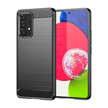 Заредете изображение във визуализатора на галерията – Carbon Case Flexible Cover Sleeve for Samsung Galaxy A53 5G black - TopMag
