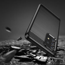 Заредете изображение във визуализатора на галерията – Carbon Case Flexible Cover Sleeve for Samsung Galaxy A53 5G black - TopMag
