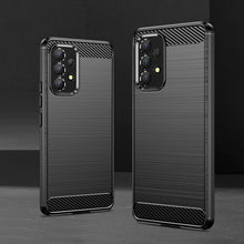 Заредете изображение във визуализатора на галерията – Carbon Case Flexible Cover Sleeve for Samsung Galaxy A53 5G black - TopMag
