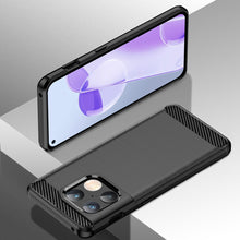Заредете изображение във визуализатора на галерията – Carbon Case Flexible cover for OnePlus 10 Pro black - TopMag
