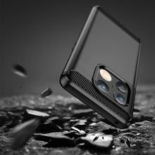 Заредете изображение във визуализатора на галерията – Carbon Case Flexible cover for OnePlus 10 Pro black - TopMag
