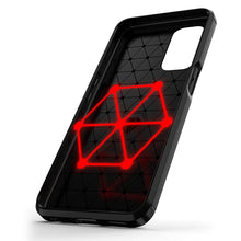 Заредете изображение във визуализатора на галерията – Carbon Case Flexible cover for OnePlus Nord N200 5G black - TopMag
