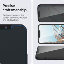 Заредете изображение във визуализатора на галерията – TEMPERED GLASS SPIGEN GLAS.TR SLIM IPHONE 13 PRO MAX PRIVACY - TopMag
