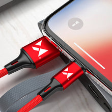 Заредете изображение във визуализатора на галерията – Wozinsky cable USB cable - Lightning 2.4A 1m red (WUC-L1R) - TopMag
