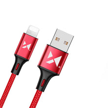 Заредете изображение във визуализатора на галерията – Wozinsky cable USB cable - Lightning 2.4A 1m red (WUC-L1R) - TopMag
