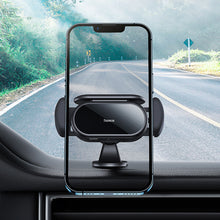 Заредете изображение във визуализатора на галерията – Baseus Steel Cannon Pro solar automatic cockpit car holder black (SUGP010001)
