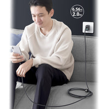 Заредете изображение във визуализатора на галерията – Acefast cable USB Type C - USB Type C 2m, 100W (20V / 5A) gray (C4-03 deep space gray) - TopMag
