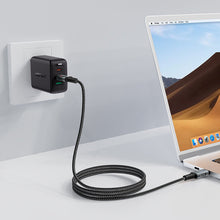 Заредете изображение във визуализатора на галерията – Acefast cable USB Type C - USB Type C 2m, 100W (20V / 5A) gray (C4-03 deep space gray) - TopMag

