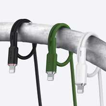 Заредете изображение във визуализатора на галерията – Acefast cable MFI USB Type C - Lightning 1.2m, 30W, 3A green (C2-01 oliver green) - TopMag
