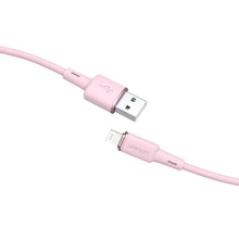 Заредете изображение във визуализатора на галерията – Acefast MFI USB cable - Lightning 1.2m, 2.4A pink (C2-02 pink) - TopMag
