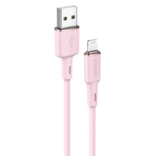 Заредете изображение във визуализатора на галерията – Acefast MFI USB cable - Lightning 1.2m, 2.4A pink (C2-02 pink) - TopMag
