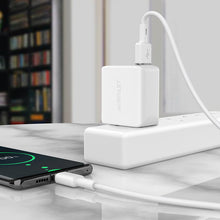 Заредете изображение във визуализатора на галерията – Acefast USB cable - USB Type C 1.2m, 3A green (C2-04 oliver green) - TopMag
