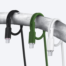 Заредете изображение във визуализатора на галерията – Acefast USB cable - USB Type C 1.2m, 3A green (C2-04 oliver green) - TopMag
