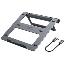 Заредете изображение във визуализатора на галерията – Acefast HUB multifunctional USB Type C laptop stand - 2x USB 3.2 Gen 1 (3.0, 3.1 Gen 1) / TF, SD / HDMI 4K @ 60Hz / RJ45 1Gbps / PD 3.0 100W (20V / 5A) gray (E5 space gray) - TopMag
