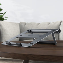 Заредете изображение във визуализатора на галерията – Acefast HUB multifunctional USB Type C laptop stand - 2x USB 3.2 Gen 1 (3.0, 3.1 Gen 1) / TF, SD / HDMI 4K @ 60Hz / RJ45 1Gbps / PD 3.0 100W (20V / 5A) gray (E5 space gray) - TopMag
