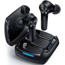 Заредете изображение във визуализатора на галерията – Acefast gaming in-ear wireless headphones TWS Bluetooth 5.0 delay 65ms waterproof IPX5 black (T4 black) - TopMag
