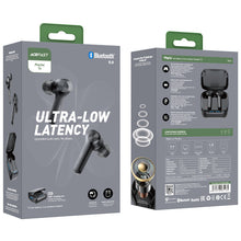 Заредете изображение във визуализатора на галерията – Acefast gaming in-ear wireless headphones TWS Bluetooth 5.0 delay 65ms waterproof IPX5 black (T4 black) - TopMag
