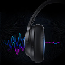 Заредете изображение във визуализатора на галерията – Acefast around-ear wireless headphones Bluetooth 5.0 Hybrid ANC (active noise reduction) waterproof IPX4 black (H1 black) - TopMag
