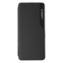 Заредете изображение във визуализатора на галерията – Eco Leather View Case Elegant Flip Cover with Stand Function Poco M4 Pro 5G Blue - TopMag

