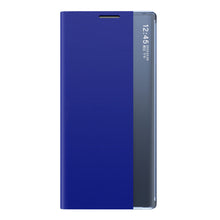 Заредете изображение във визуализатора на галерията – New Sleep Case cover with a stand function for Samsung Galaxy A03s (166.5) blue - TopMag
