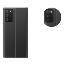 Заредете изображение във визуализатора на галерията – New Sleep Case cover with a stand function for Samsung Galaxy A03s (166.5) black - TopMag
